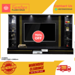 ⚡ TV Cabinet 8 Feet⚡Free Installation ⚡Modern Tv Cabinet ⚡Trendy TV Cabinet Designs⚡ Plug ⚡ LED⚡Glass Shelf ⚡ TV Rack