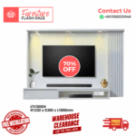 ⚡ TV Cabinet 6 Feet⚡Free Installation ⚡Modern Tv Cabinet ⚡Trendy TV Cabinet Designs⚡ Plug ⚡ LED⚡ TV Rack - Image 2