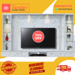 TV Cabinet 8 Feet/ Free Installation/ Modern Tv Cabinet/ Trendy TV Cabinet Designs/ Plug/ LED/ Glass Shelf/TV Rack - Image 2
