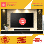 TV Cabinet 8 Feet/ Free Installation/ Modern Tv Cabinet/ Trendy TV Cabinet Designs/ Plug/ LED/ Glass Shelf/TV Rack