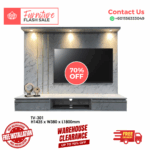 TV Cabinet 6 Feet/ Free Installation/ Modern Tv Cabinet/ Trendy TV Cabinet Designs/ Plug/ LED/ TV Rack - Image 4