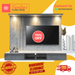 TV Cabinet 6 Feet/ Free Installation/ Modern Tv Cabinet/ Trendy TV Cabinet Designs/ Plug/ LED/ TV Rack - Image 2