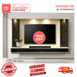 ⚡ TV Cabinet 8 Feet⚡Free Installation ⚡Modern Tv Cabinet ⚡Trendy TV Cabinet Designs⚡ Plug ⚡ LED⚡Glass Shelf ⚡ TV Rack - Image 4