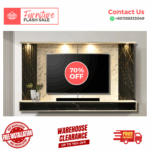⚡ TV Cabinet 8 Feet⚡Free Installation ⚡Modern Tv Cabinet ⚡Trendy TV Cabinet Designs⚡ Plug ⚡ LED⚡Glass Shelf ⚡ TV Rack - Image 3
