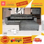 ( 2+2+STOOL SOFA ) HEADREST ADJUSTABLE SOFA/ Free Installation/ Sofa Set/ Sofas/ Office Sofa/ Living Room Sofa/ Bed Room Sofa/ Couch - Image 2