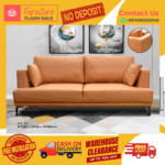 ( 2 SEATER SOFA ) LOOSE BACK CUSHION DESIGN SOFA/ Free Installation/ Sofa Set/ Sofas/ Office Sofa/ Living Room Sofa/ Bed Room Sofa/ Couch - Image 2