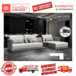 ( 2+L SEATER SOFA ) LOOSE BACK CUSHION DESIGN SOFA/ Free Installation/ Sofa Set/ Sofas/ Office Sofa/ Living Room Sofa/ Bed Room Sofa/ Couch - Image 3