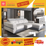 ( 2+L SEATER SOFA ) HEADREST ADJUSTABLE SOFA/ Free Installation/ Sofa Set/ Sofas/ Office Sofa/ Living Room Sofa/ Bed Room Sofa/ Couch - Image 2