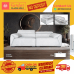 ( 2 SEATER SOFA ) HEADREST ADJUSTABLE SOFA/ Free Installation/ Sofa Set/ Sofas/ Office Sofa/ Living Room Sofa/ Bed Room Sofa/ Couch