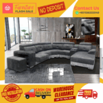 (2+C+1+L SEATER ) HEADREST ADJUSTABLE SOFA/ Free Installation/ Sofa Set/ Sofas/ Office Sofa/ Living Room Sofa/ Bed Room Sofa/ Couch - Image 2