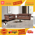 ( 2+3 SEATER SOFA ) CHESTERFIELD SOFA/ Free Installation/ Sofa Set/ Sofas/ Office Sofa/ Living Room Sofa/ Bed Room Sofa/ Couch - Image 2