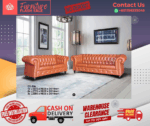 ( 2+3 SEATER SOFA ) CHESTERFIELD SOFA/ Free Installation/ Sofa Set/ Sofas/ Office Sofa/ Living Room Sofa/ Bed Room Sofa/ Couch - Image 2