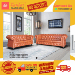 ( 2+3 SEATER SOFA ) CHESTERFIELD SOFA/ Free Installation/ Sofa Set/ Sofas/ Office Sofa/ Living Room Sofa/ Bed Room Sofa/ Couch - Image 3