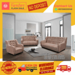 ( 1+2+3 SEATER SOFA ) CHESTERFIELD SOFA/ Free Installation/ Sofa Set/ Sofas/ Office Sofa/ Living Room Sofa/ Bed Room Sofa/ Couch