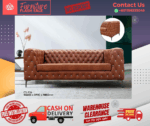 ( 3 SEATER SOFA ) CHESTERFIELD SOFA/ Free Installation/ Sofa Set/ Sofas/ Office Sofa/ Living Room Sofa/ Bed Room Sofa/ Couch - Image 2