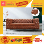 ( 3 SEATER SOFA ) CHESTERFIELD SOFA/ Free Installation/ Sofa Set/ Sofas/ Office Sofa/ Living Room Sofa/ Bed Room Sofa/ Couch - Image 3