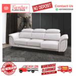 ( 3 SEATER SOFA- PULL OUT ) HEADREST ADJUSTABLE SOFA/ Free Installation/ Sofa Set/ Sofas/ Office Sofa/ Living Room Sofa/ Bed Room Sofa/ Couch - Image 3
