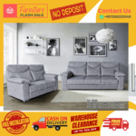 ( 2+3 SEATER SOFA ) ELEGANT SPECIAL DESIGN SOFA/ Free Installation/ Sofa Set/ Sofas/ Office Sofa/ Living Room Sofa/ Bed Room Sofa/ Couch - Image 3