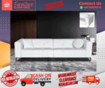 ( 4 SEATER SOFA ) ELEGANT SPECIAL DESIGN SOFA/ Free Installation/ Sofa Set/ Sofas/ Office Sofa/ Living Room Sofa/ Bed Room Sofa/ Couch - Image 2