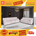 ( 2+3 SEATER SOFA ) ELEGANT SPECIAL DESIGN SOFA/ Free Installation/ Sofa Set/ Sofas/ Office Sofa/ Living Room Sofa/ Bed Room Sofa/ Couch - Image 3