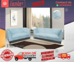 ( 2+3 SEATER SOFA ) ELEGANT SPECIAL DESIGN SOFA/ Free Installation/ Sofa Set/ Sofas/ Office Sofa/ Living Room Sofa/ Bed Room Sofa/ Couch - Image 2