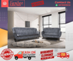 ( 2+3 SEATER SOFA ) ELEGANT SPECIAL DESIGN SOFA/ Free Installation/ Sofa Set/ Sofas/ Office Sofa/ Living Room Sofa/ Bed Room Sofa/ Couch - Image 2