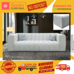 ( 3 SEATER SOFA ) ELEGANT SPECIAL DESIGN SOFA/ Free Installation/ Sofa Set/ Sofas/ Office Sofa/ Living Room Sofa/ Bed Room Sofa/ Couch - Image 3