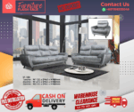 ( 2+3 SEATER SOFA ) ELEGANT SPECIAL DESIGN SOFA/ Free Installation/ Sofa Set/ Sofas/ Office Sofa/ Living Room Sofa/ Bed Room Sofa/ Couch