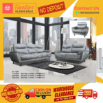 ( 2+3 SEATER SOFA ) ELEGANT SPECIAL DESIGN SOFA/ Free Installation/ Sofa Set/ Sofas/ Office Sofa/ Living Room Sofa/ Bed Room Sofa/ Couch - Image 3