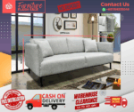 ( 3 SEATER SOFA ) ELEGANT SPECIAL DESIGN SOFA/ Free Installation/ Sofa Set/ Sofas/ Office Sofa/ Living Room Sofa/ Bed Room Sofa/ Couch - Image 2