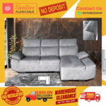 ( 3 SEATER SOFA ) HEADREST ADJUSTABLE SOFA/ Free Installation/ Sofa Set/ Sofas/ Office Sofa/ Living Room Sofa/ Bed Room Sofa/ Couch - Image 3