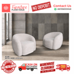 ( 1 SEATER SOFA ) ELEGANT SPECIAL DESIGN SOFA/ Free Installation/ Sofa Set/ Sofas/ Office Sofa/ Living Room Sofa/ Bed Room Sofa/ Couch - Image 3