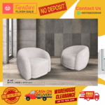 ( 1 SEATER SOFA ) ELEGANT SPECIAL DESIGN SOFA/ Free Installation/ Sofa Set/ Sofas/ Office Sofa/ Living Room Sofa/ Bed Room Sofa/ Couch - Image 2