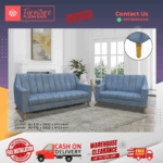 ( 2+3 SEATER SOFA ) ELEGANT SPECIAL DESIGN SOFA/ Free Installation/ Sofa Set/ Sofas/ Office Sofa/ Living Room Sofa/ Bed Room Sofa/ Couch - Image 3