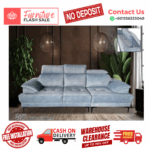 ( 3 SEATER SOFA 2+1 ) HEADREST ADJUSTABLE SOFA/ Free Installation/ Sofa Set/ Sofas/ Office Sofa/ Living Room Sofa/ Bed Room Sofa/ Couch - Image 3