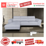 ( L+2 SEATER SOFA ) HEADREST ADJUSTABLE SOFA/ Free Installation/ Sofa Set/ Sofas/ Office Sofa/ Living Room Sofa/ Bed Room Sofa/ Couch - Image 3