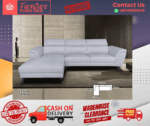 ( L+2 SEATER SOFA ) HEADREST ADJUSTABLE SOFA/ Free Installation/ Sofa Set/ Sofas/ Office Sofa/ Living Room Sofa/ Bed Room Sofa/ Couch - Image 2