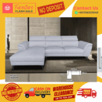 ( L+2 SEATER SOFA ) HEADREST ADJUSTABLE SOFA/ Free Installation/ Sofa Set/ Sofas/ Office Sofa/ Living Room Sofa/ Bed Room Sofa/ Couch