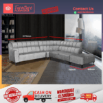 ( 2+C+2+STOOL SOFA ) ELEGANT SPECIAL DESIGN SOFA/ Free Installation/ Sofa Set/ Sofas/ Office Sofa/ Living Room Sofa/ Bed Room Sofa/ Couch - Image 3