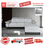 ( 2+L SEATER SOFA ) HEADREST ADJUSTABLE SOFA/ Free Installation/ Sofa Set/ Sofas/ Office Sofa/ Living Room Sofa/ Bed Room Sofa/ Couch - Image 3