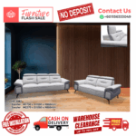 ( 3+2 SEATER SOFA ) HEADREST ADJUSTABLE SOFA/ Free Installation/ Sofa Set/ Sofas/ Office Sofa/ Living Room Sofa/ Bed Room Sofa/ Couch - Image 3