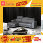 ( 2+L SEATER SOFA ) HEADREST ADJUSTABLE SOFA/ Free Installation/ Sofa Set/ Sofas/ Office Sofa/ Living Room Sofa/ Bed Room Sofa/ Couch - Image 2