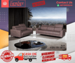 ( 2+3 SEATER SOFA ) HEADREST ADJUSTABLE SOFA/ Free Installation/ Sofa Set/ Sofas/ Office Sofa/ Living Room Sofa/ Bed Room Sofa/ Couch - Image 2