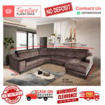( 2+C+2+L SOFA ) HEADREST ADJUSTABLE SOFA/ Free Installation/ Sofa Set/ Sofas/ Office Sofa/ Living Room Sofa/ Bed Room Sofa/ Couch - Image 3