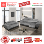 ( 2+3 SEATER SOFA ) HEADREST ADJUSTABLE SOFA/ Free Installation/ Sofa Set/ Sofas/ Office Sofa/ Living Room Sofa/ Bed Room Sofa/ Couch