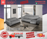 ( 2+3 SEATER SOFA ) HEADREST ADJUSTABLE SOFA/ Free Installation/ Sofa Set/ Sofas/ Office Sofa/ Living Room Sofa/ Bed Room Sofa/ Couch - Image 2