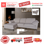 ( 2+L SEATER SOFA ) HEADREST ADJUSTABLE SOFA/ Free Installation/ Sofa Set/ Sofas/ Office Sofa/ Living Room Sofa/ Bed Room Sofa/ Couch - Image 3