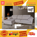 ( 2+L SEATER SOFA ) HEADREST ADJUSTABLE SOFA/ Free Installation/ Sofa Set/ Sofas/ Office Sofa/ Living Room Sofa/ Bed Room Sofa/ Couch - Image 2