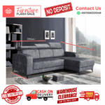 ( 2+L SEATER SOFA ) HEADREST ADJUSTABLE SOFA/ Free Installation/ Sofa Set/ Sofas/ Office Sofa/ Living Room Sofa/ Bed Room Sofa/ Couch