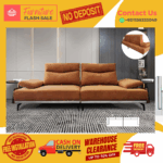 ( 3 SEATER SOFA ) HEADREST ADJUSTABLE SOFA/ Free Installation/ Sofa Set/ Sofas/ Office Sofa/ Living Room Sofa/ Bed Room Sofa/ Couch - Image 3